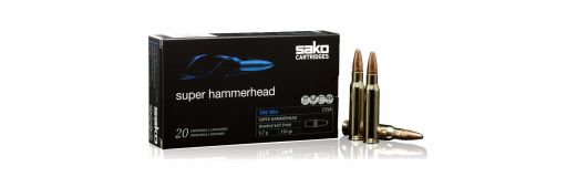 Cartouches Sako 308 Win Super Hammerhead 150 gr